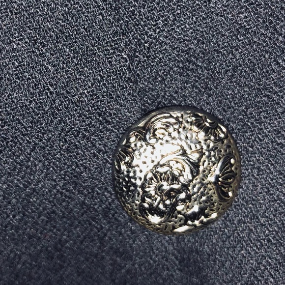 Kathie Lee maxi skirt size M 🦋Slit front buttons decor - Picture 5 of 11